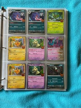 Pokemon Cards - Mixed Holo Collection (Pikachu, Mimikyu, Gengar)